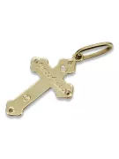 Gold Orthodoxe Kreuz ★ russiangold.com ★ Gold 585 333 Niedriger Preis