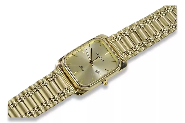 Montre homme en or Genève ★ zlotychlopak.pl ★ Pureté de l’or 585 333 Prix bas!