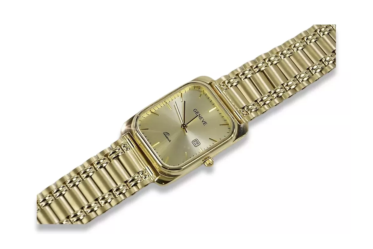 Montre homme en or Genève ★ zlotychlopak.pl ★ Pureté de l’or 585 333 Prix bas!