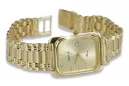 Gold men's watch Geneve ★ zlotychlopak.pl ★ Gold purity 585 333 Low Price!