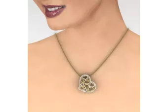 Золотой кулон ★ https://zlotychlopak.pl/ru/ ★ Золотой образец 585 333 низкая цена