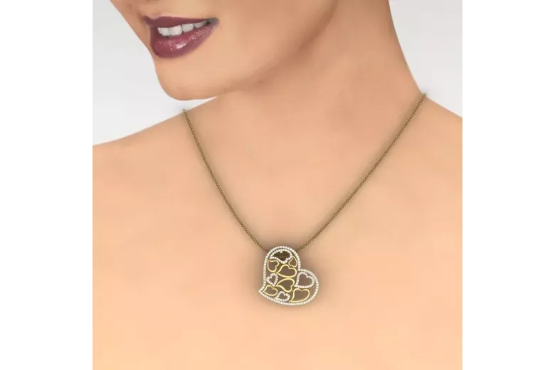 Pendentif d'or ★ https://zlotychlopak.pl/fr/ ★ échantillon d'or 585 333 bas prix