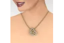 Pendentif d'or ★ https://zlotychlopak.pl/fr/ ★ échantillon d'or 585 333 bas prix