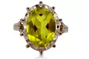 Russische Sowjetrose 14k 585 gold Alexandrite Ruby Emerald Saphir Zircon Ring vrc189