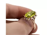 Русская советская роза 14k 585 золото Александрит Руби Изумруд Сапфир Зиркон кольцо vrc189