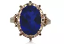 Russian Soviet rose 14k 585 gold Alexandrite Ruby Emerald Sapphire Zircon ring  vrc084