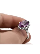 Russe rose soviétique 14k 585 or Alexandrite Ruby Emerald Sapphire Zircon ring vrc014