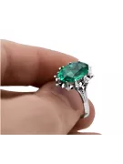 Rose soviétique russe 14k 585 or Alexandrite Ruby Emerald Sapphire Zircon ring vrc014