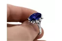 Ruso soviético rosa 14k 585 oro Alexandrite Ruby Esmeralda zafiro anillo Zircon vrc014