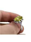 Russische Sowjetrose 14k 585 gold Alexandrite Ruby Emerald Saphir Zircon Ring vrc014