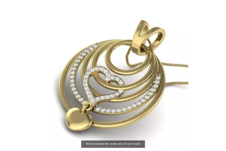 Pendentif d'or ★ https://zlotychlopak.pl/fr/ ★ échantillon d'or 585 333 bas prix