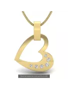 Colgante de oro ★ https://zlotychlopak.pl/es/ ★ Muestra de oro 585 333 bajo precio