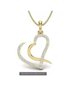 Pendentif d'or ★ https://zlotychlopak.pl/fr/ ★ échantillon d'or 585 333 bas prix