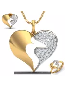 Gold pendant ★ zlotychlopak.pl ★ Gold sample 585 333 low price