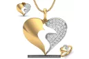 Gold pendant ★ zlotychlopak.pl ★ Gold sample 585 333 low price