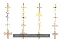 Gold Catholic Cross ★ russiangold.com ★ Gold 585 333 Low price