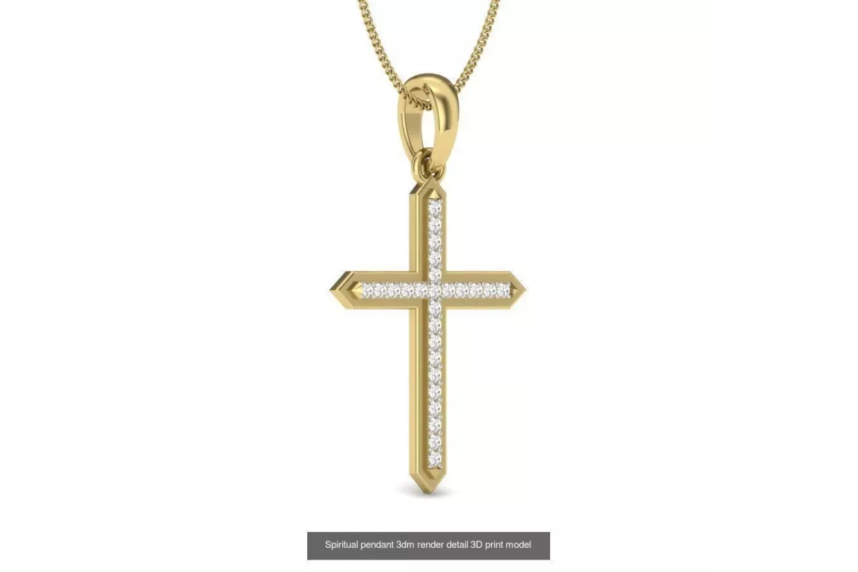 Cruz Católica de Oro ★ russiangold.com ★ Oro 585 333 Precio bajo