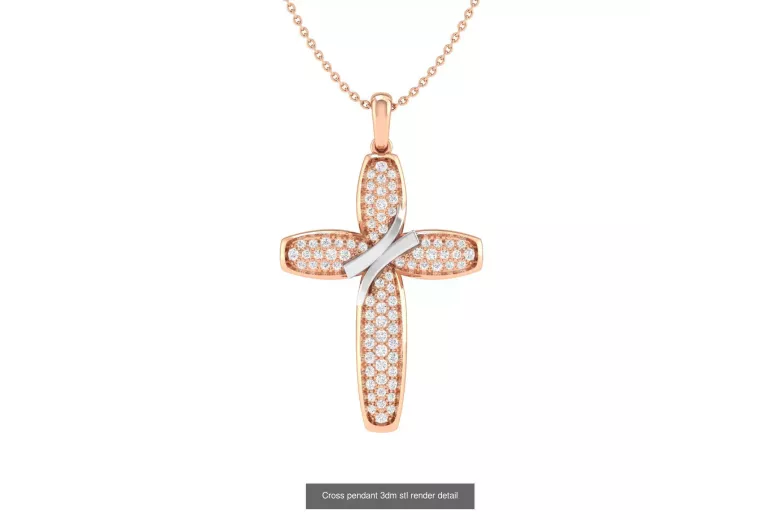 Gold Catholic Cross ★ russiangold.com ★ Gold 585 333 Low price