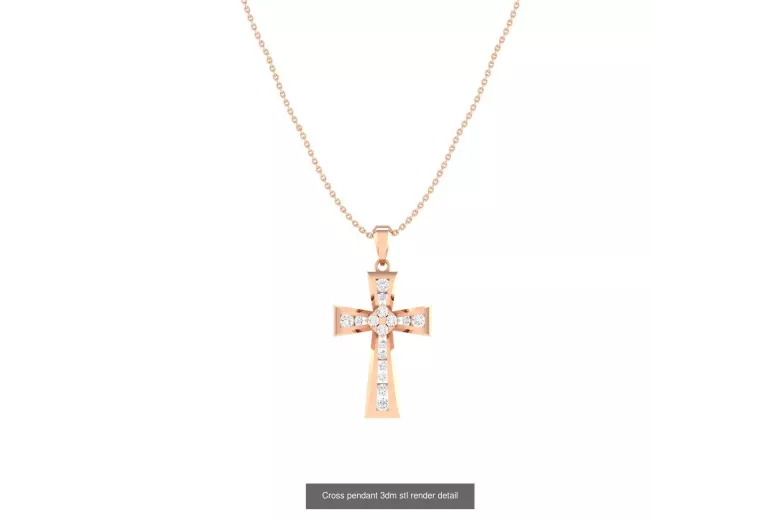 Gold Catholic Cross ★ russiangold.com ★ Gold 585 333 Low price