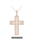 Gold Catholic Cross ★ russiangold.com ★ Gold 585 333 Low price