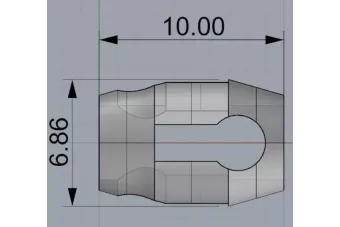 Ланцюг рожевого та білого золота з різними каменями cgcc002