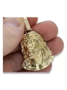 Jezus medallion ікона підвіска ★ Zlotychlopak.pl ★ Gold 585 333 Низька ціна