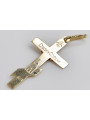 Gold Orthodox cross with chain ★ zlotychlopak.pl ★ Gold sample 585 333 Low price