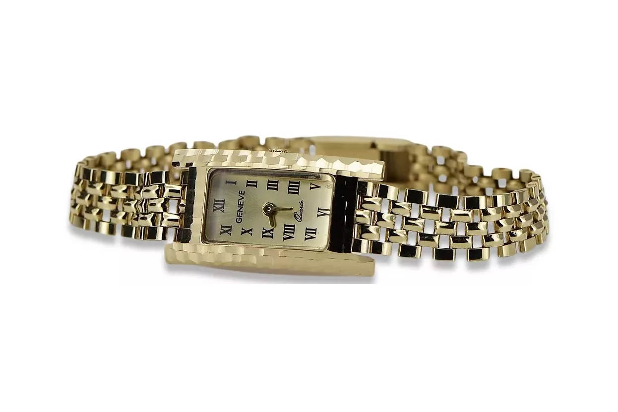 Gold ladies watch ★ zlotychlopak.pl ★ Gold purity 585 333 Low price!