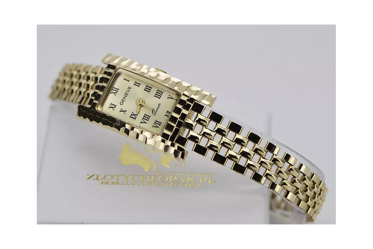 Gold ladies watch ★ zlotychlopak.pl ★ Gold purity 585 333 Low price!