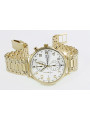 Goldene 14k Herrenuhr Geneve in Gelb mw005ydw&mbw006y