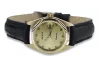 Lady Geneve-Uhr aus 14 Karat Gelbgold, lw020ydyz