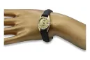 Gold men's watch Geneve ★ zlotychlopak.pl ★ Gold purity 585 333 Low Price!