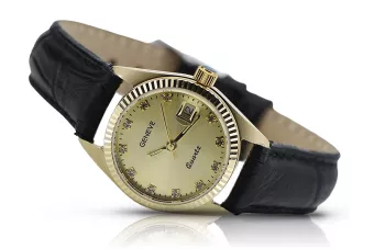 Ceas Lady Geneve din aur galben de 14k lw020ydyz