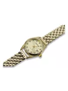 Gold men's watch Geneve ★ zlotychlopak.pl ★ Gold purity 585 333 Low Price!