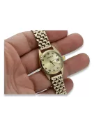 Goldene Herrenuhr Geneve ★ zlotychlopak.pl ★ Gold Reinheit 585 333 Niedriger Preis!