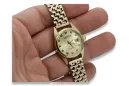 Gold men's watch Geneve ★ zlotychlopak.pl ★ Gold purity 585 333 Low Price!