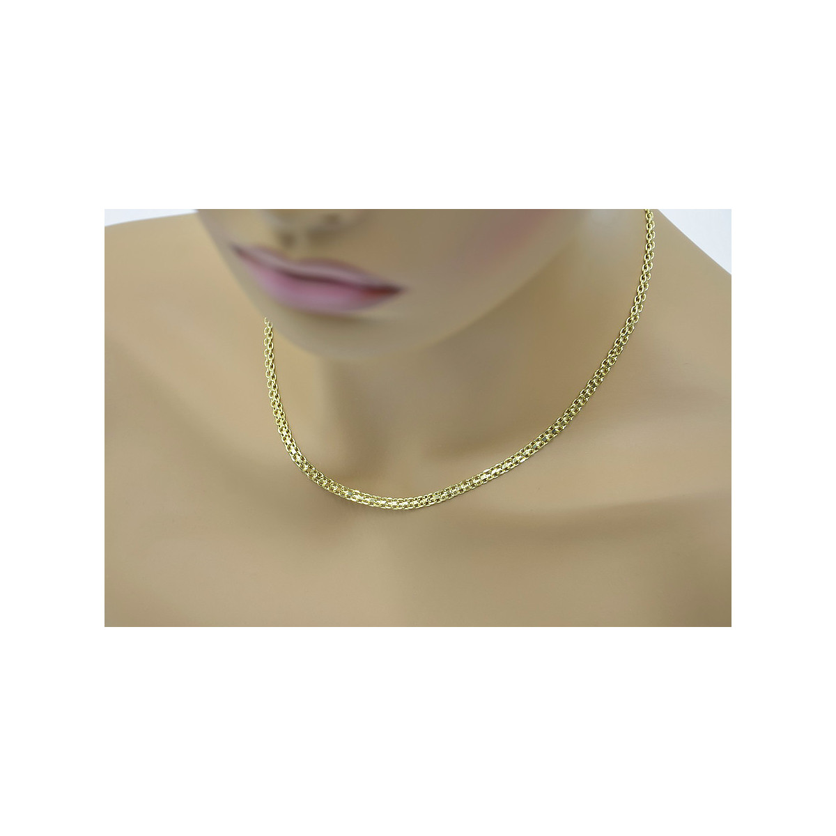 Yellow rose gold chain ★ russiangold.com ★ Gold 585 333 Low price