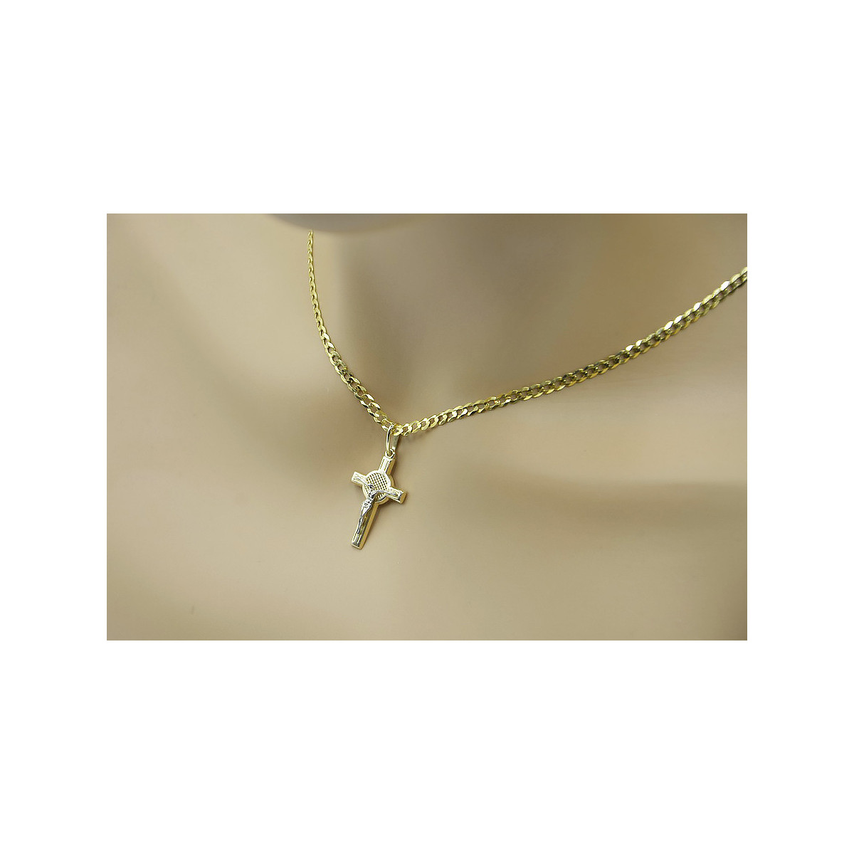 Gold Catholic papal Cross ★ russiangold.com ★ Gold 585 333 Low price