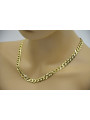 Yellow rose gold chain ★ russiangold.com ★ Gold 585 333 Low price