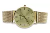 Gelb 14k 585 gold Lady watch Geneve mw004ydy&mbw021y-f