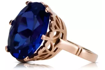 Русская советская роза 14k 585 золото Александрит Руби Изумруд Сапфир Зиркон кольцо vrc189