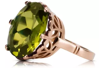 copy of Anillo de peridoto 585 de oro rosa de 14 k vrc079 Vintage