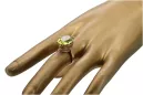 Russe soviétique rose 14k 585 or Alexandrite Rubis Émeraude Saphir Zircon bague vrc084