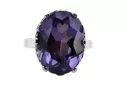 Ruso soviético rosa 14k 585 oro Alexandrite Ruby Esmeralda zafiro anillo Zircon vrc014