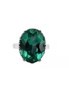 Rose soviétique russe 14k 585 or Alexandrite Ruby Emerald Sapphire Zircon ring vrc014