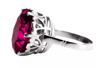 copy of Argent 925 Ruby ring vrc079s Vintage