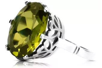 Russian Soviet rose 14k 585 gold Alexandrite Ruby Emerald Sapphire Zircon ring  vrc014