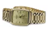 Yellow 14k 585 gold men's watch Geneve mw002y&mbw009y