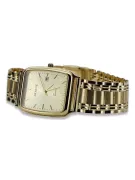 Reloj de oro para hombre Geneve ★ zlotychlopak.pl ★ Pureza de oro 585 333 Precio bajo!