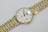 Итальянский желтый 14k 585 золото мужские часы Geneve mw006ydw&mbw009y